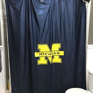 University Of Michigan Shower Curtain